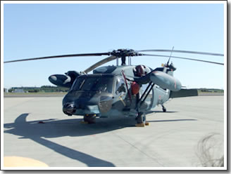 UH-60A救難ヘリコプター